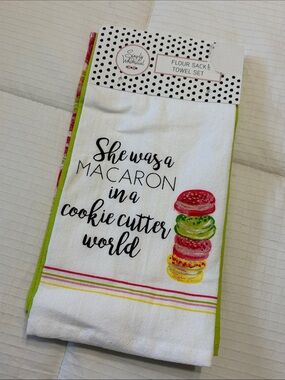 Simply Whimsical Set of 3 flour sack towel set